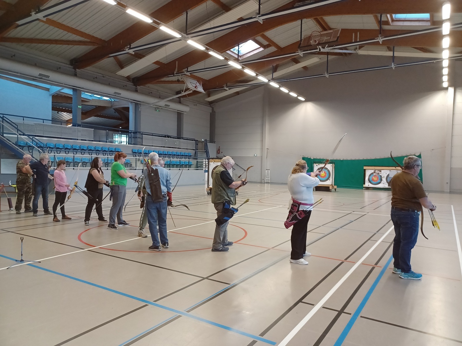 Reprise des entrainements au gymnase de Vaulx-Milieu