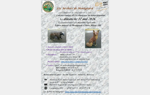 Les Archers de Montgeard. Concours amical 3D. Dimanche 31 mai 2026.