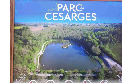 Amicale sur le parcours de Césarges