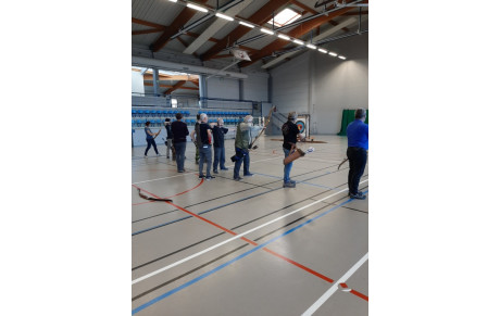 Reprise des entrainements en salle.